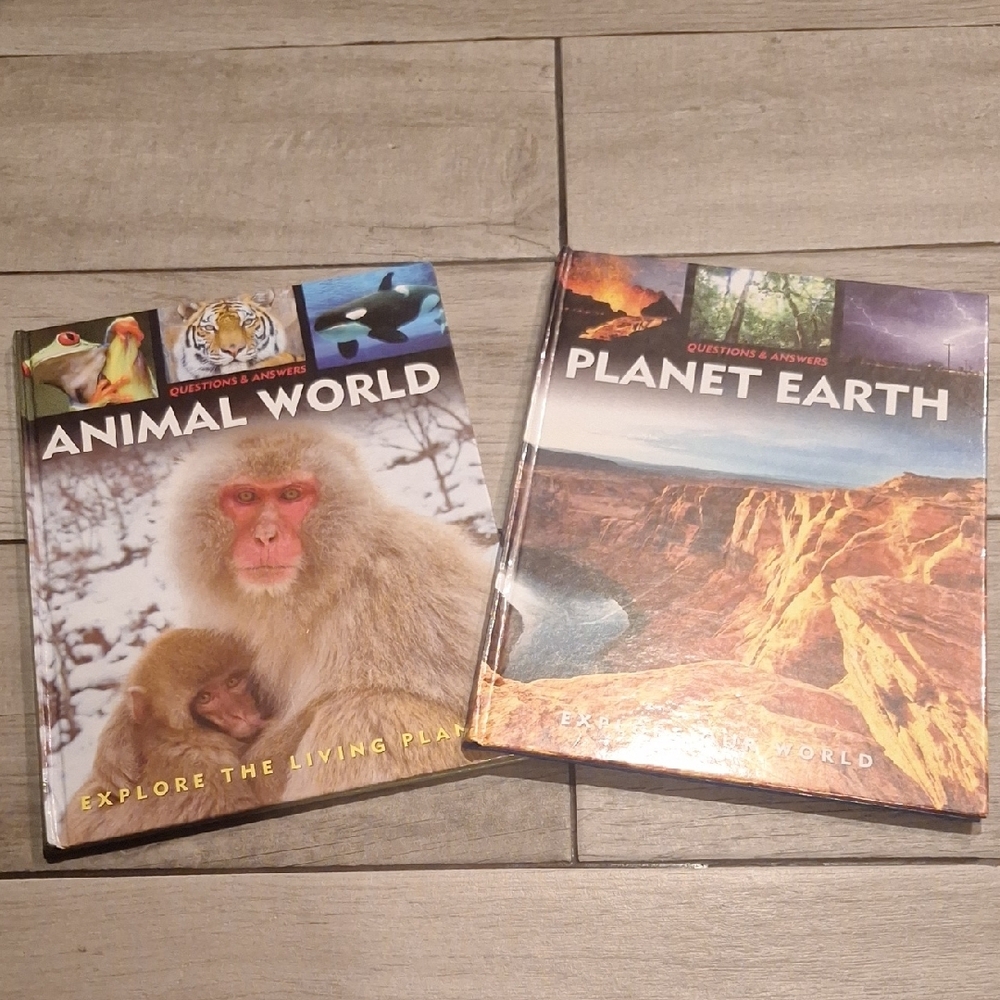 🍁Animal World and Planet Earth Books🐯
